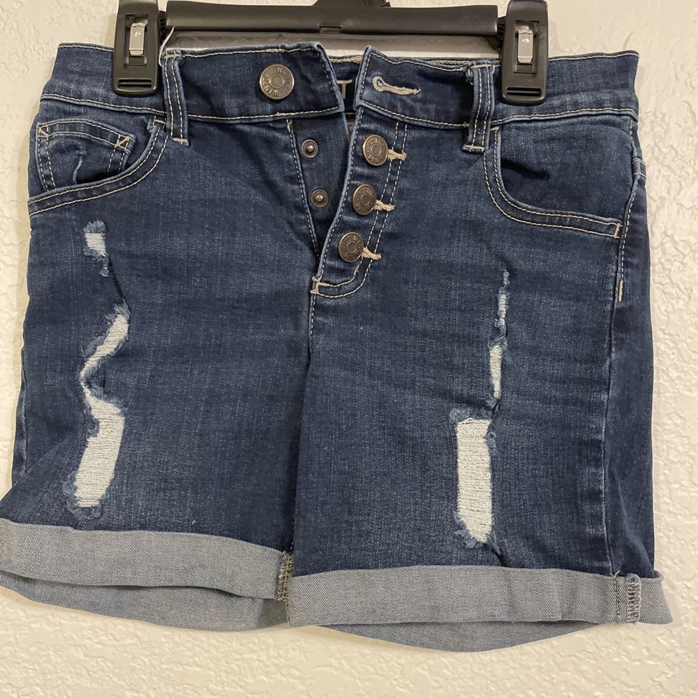 Justice Denim Jean Shorts Sz. 12 Girls